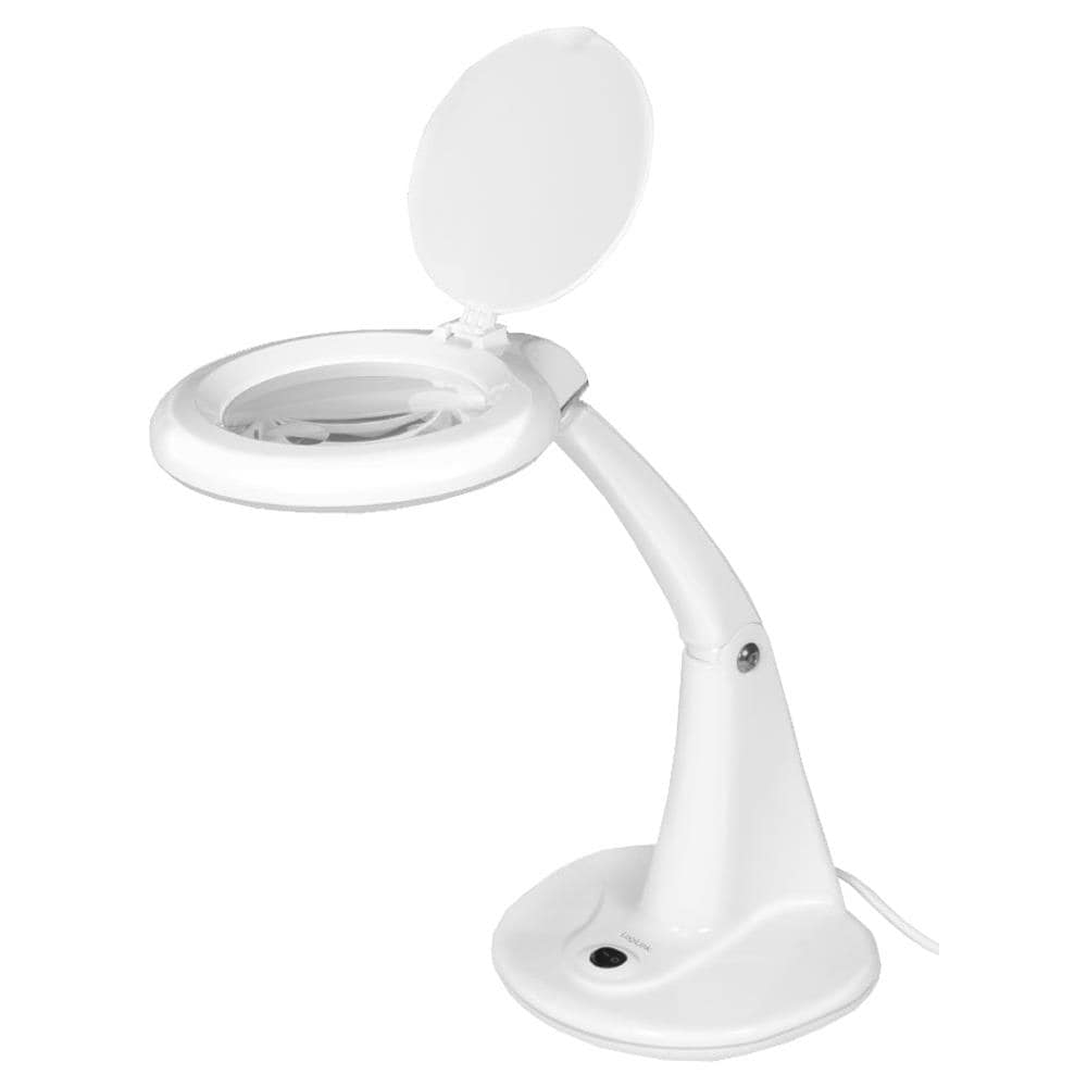 Lampada Led Da Tavolo Con Lente D'ingrandimento A 3 E 12 Diottrie - Foto 1