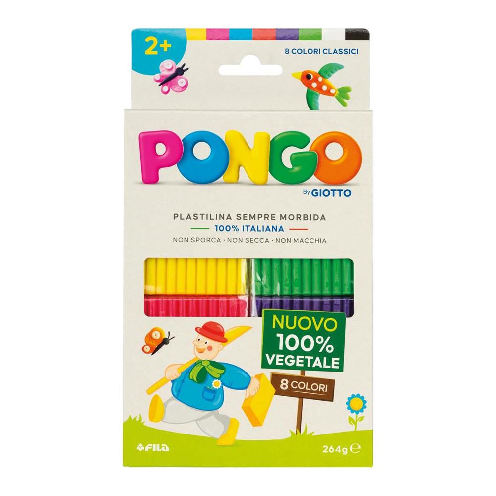 Pongo by Giotto astuccio 264g 8 colori classici - Foto 1