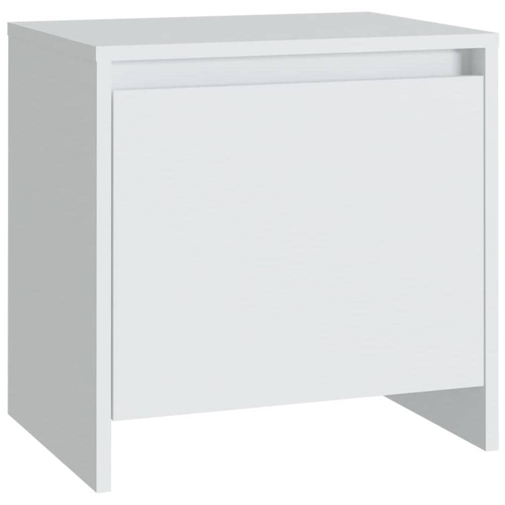 Comodino Bianco 45x34x44,5 cm in Truciolato - Foto 2