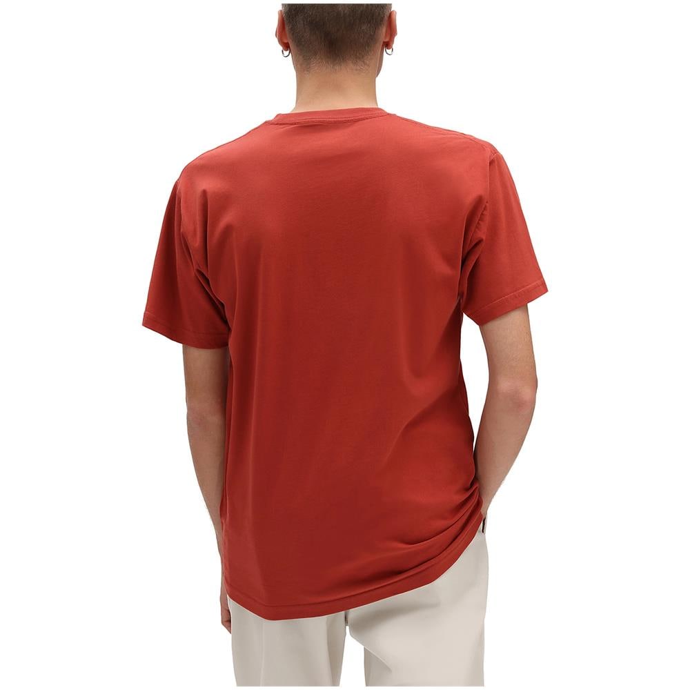 T-shirt Da Uomo Left Chest Logo Rossa Taglia S Codice Vn0a3czeyve - Foto 2