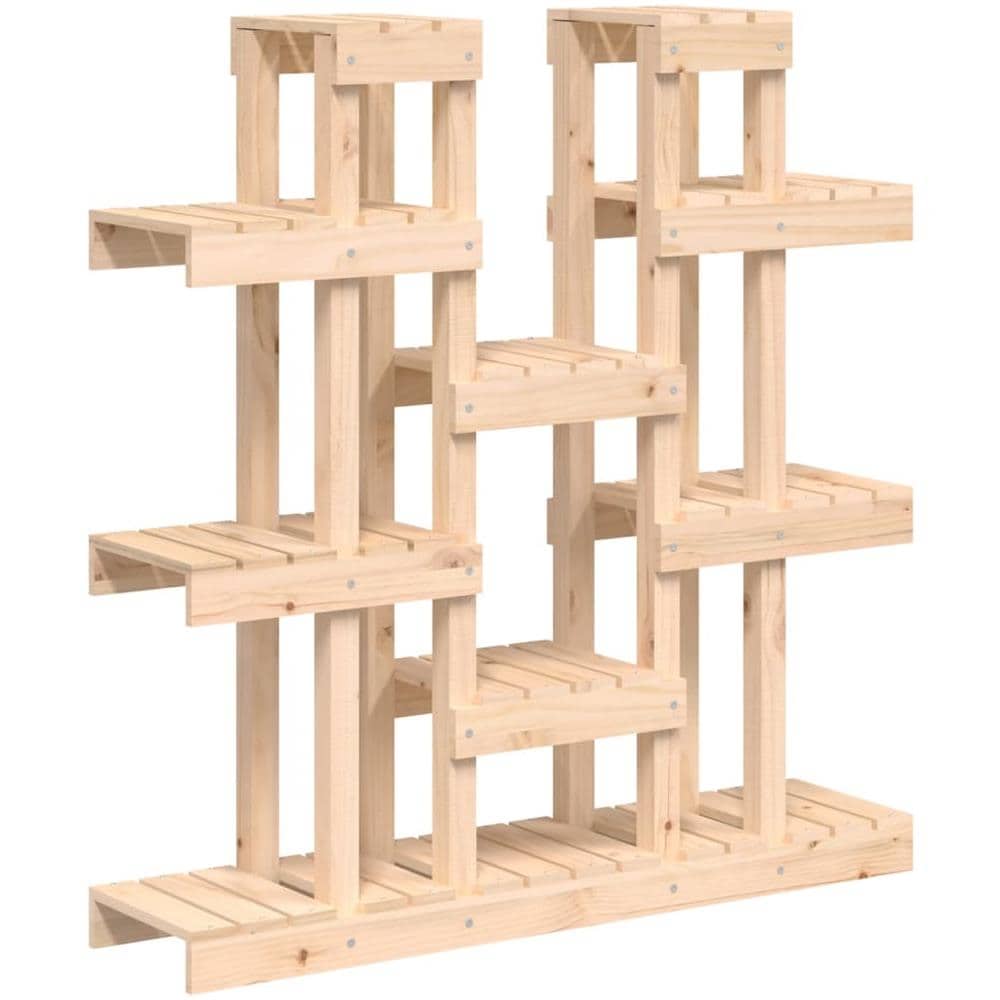 Supporto per Piante 104,5x25x109,5 cm in Legno Massello di Pino - Foto 2
