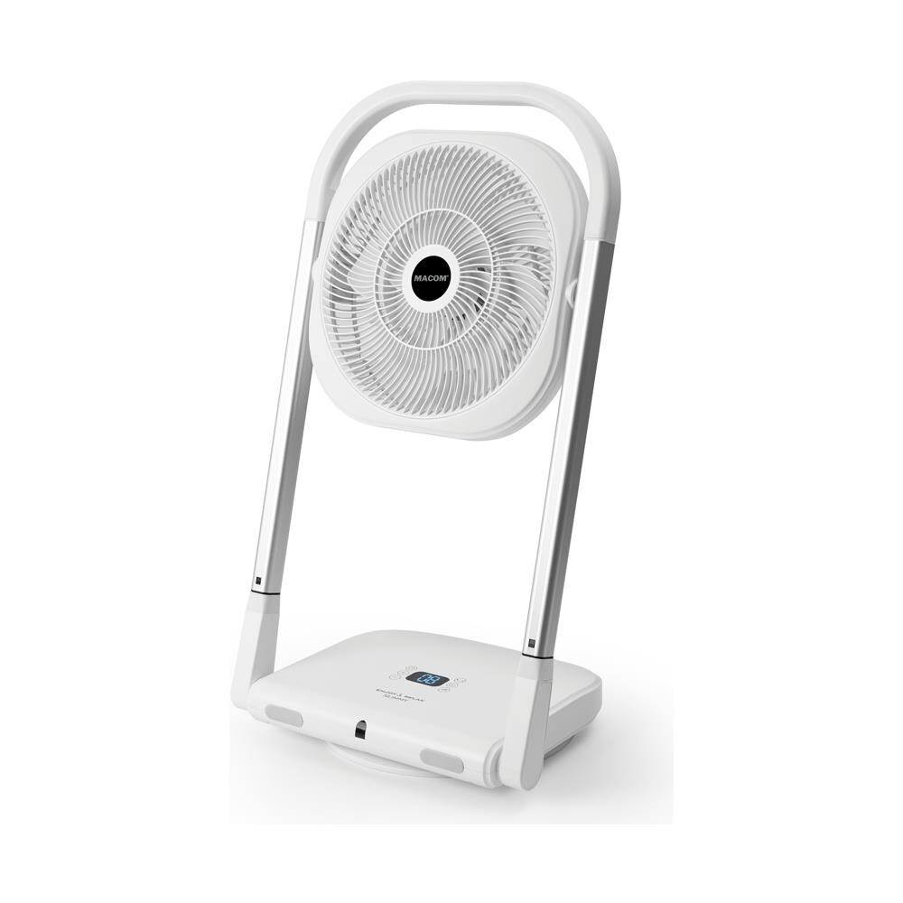 Ventilatore SIMMY 986 Pieghevole con Salvaspazio 9 Velocità Timer  Telecomando Potenza 13 W Colore Bianco - Foto 1