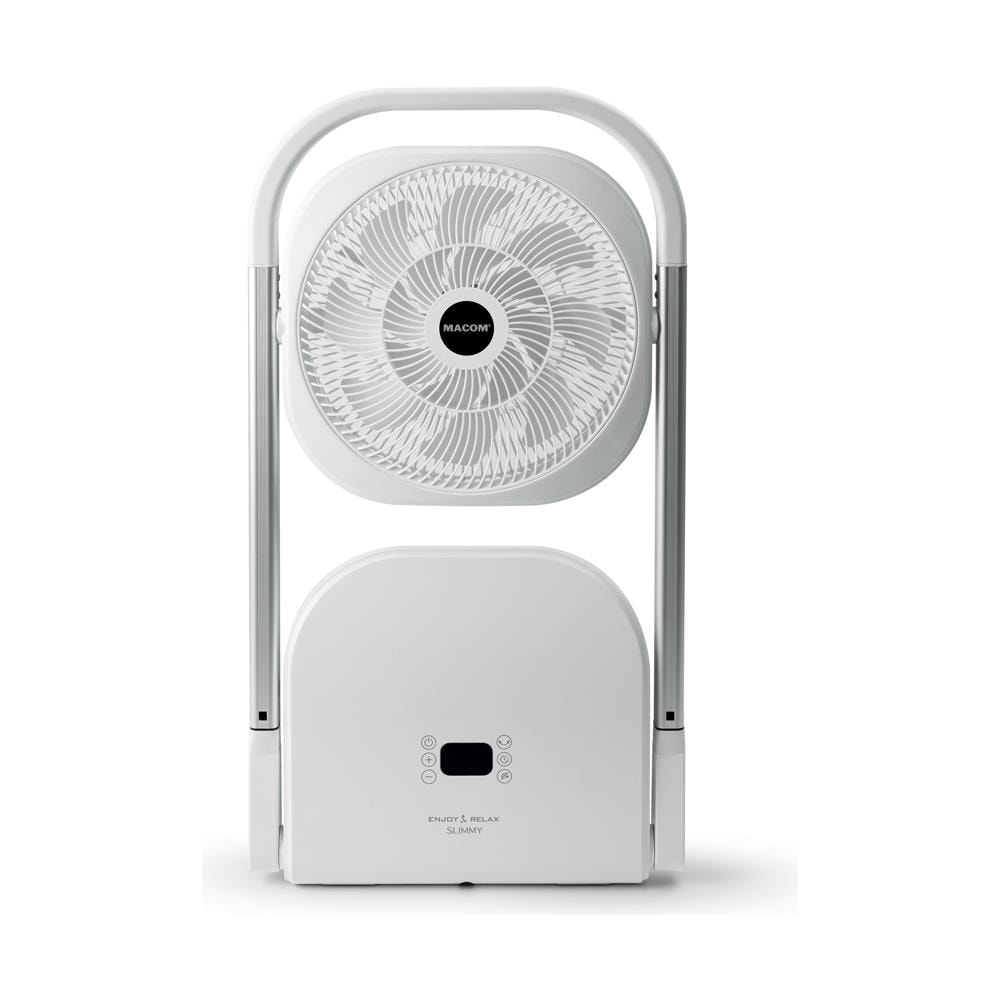 Ventilatore SIMMY 986 Pieghevole con Salvaspazio 9 Velocità Timer  Telecomando Potenza 13 W Colore Bianco - Foto 2