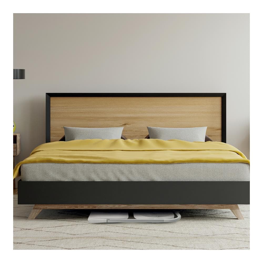 Ventilatore SIMMY 986 Pieghevole con Salvaspazio 9 Velocità Timer  Telecomando Potenza 13 W Colore Bianco - Foto 10