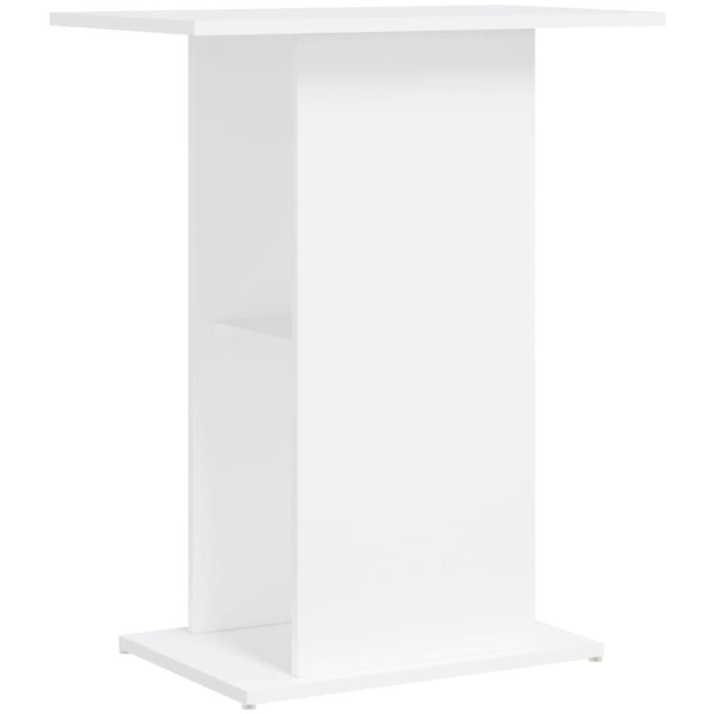 Supporto per Acquario Bianco 60,5x36x72,5 cm Legno Multistrato - Foto 1