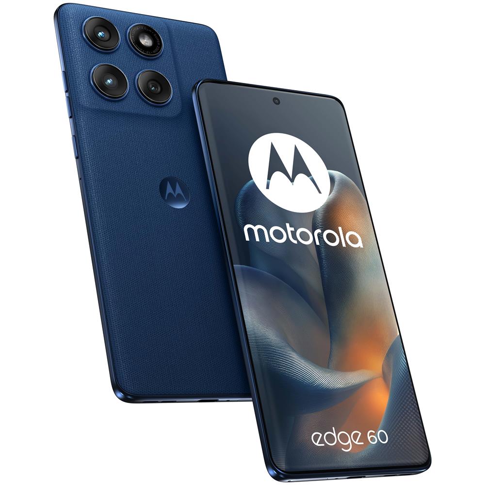 Edge 60 5G con Moto AI 256GB 8GB Ram Display 6.67" pOLED 120Hz Main Camera 50+50+10MP Selfie 50MP NanoSIM + eSIM Android 15 Dimensity 7300 5200mAh Pantone Gibraltar Sea - Foto 1