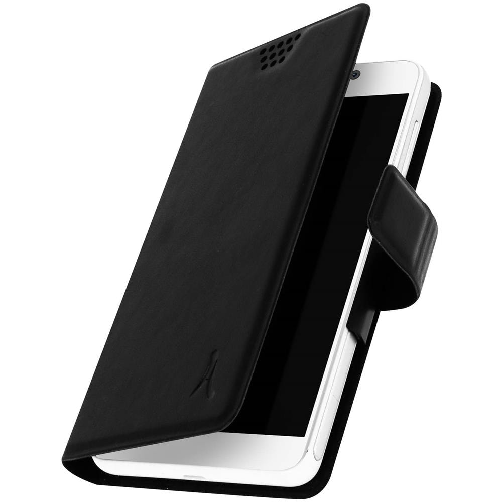Custodia A Libro Universale Per Smartphone 5'' - Nera - Foto 1