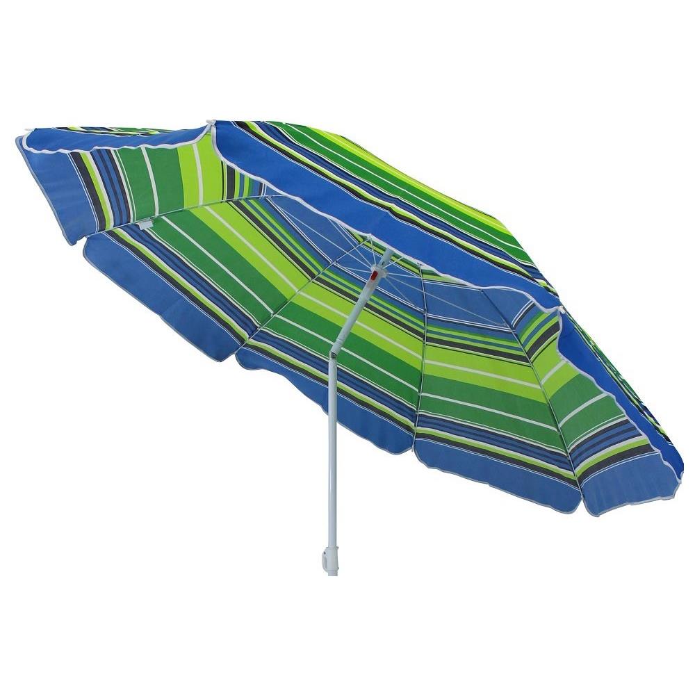 Ombrellone Spiaggia Assortiti Ø 1,80 M Per Campeggio Spiaggia Mare Piscina Giardino - Foto 1
