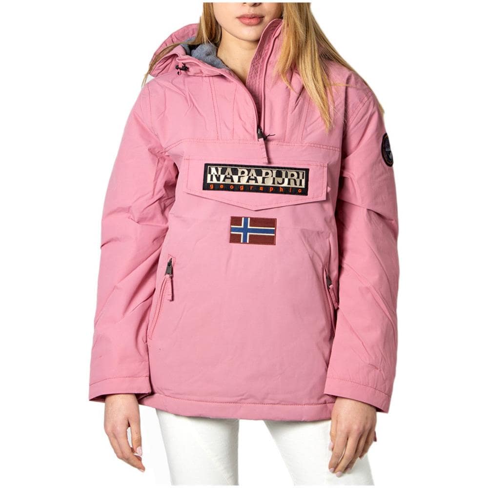 Marchio: Napapijri - Genere: Donna - Tipologia: Giubbotti -colore: Rosa, Taglia: Xs - Foto 1