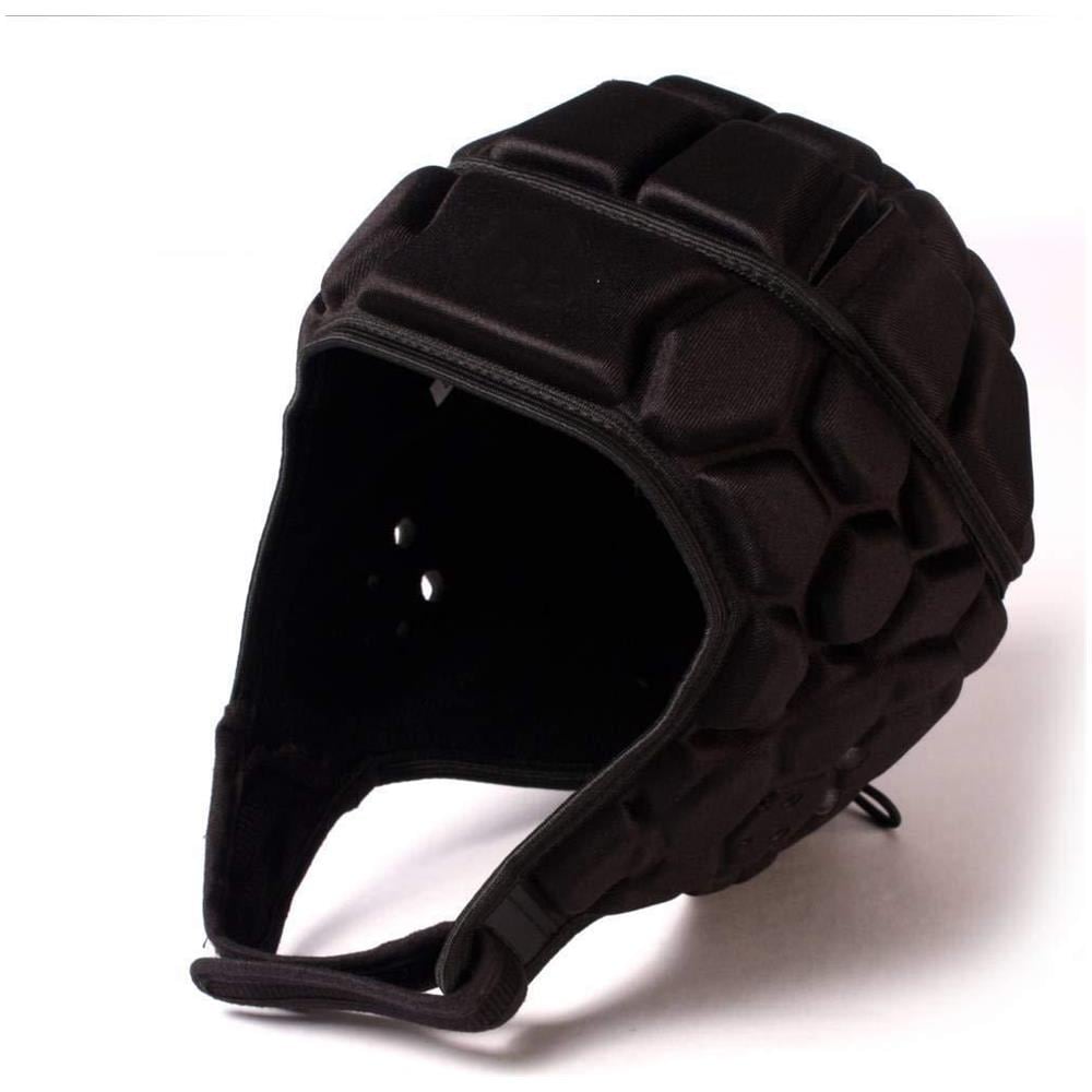 Calore Pro Competizione Di Rugby Casco Caschetto Nero (xs)  - Foto 1