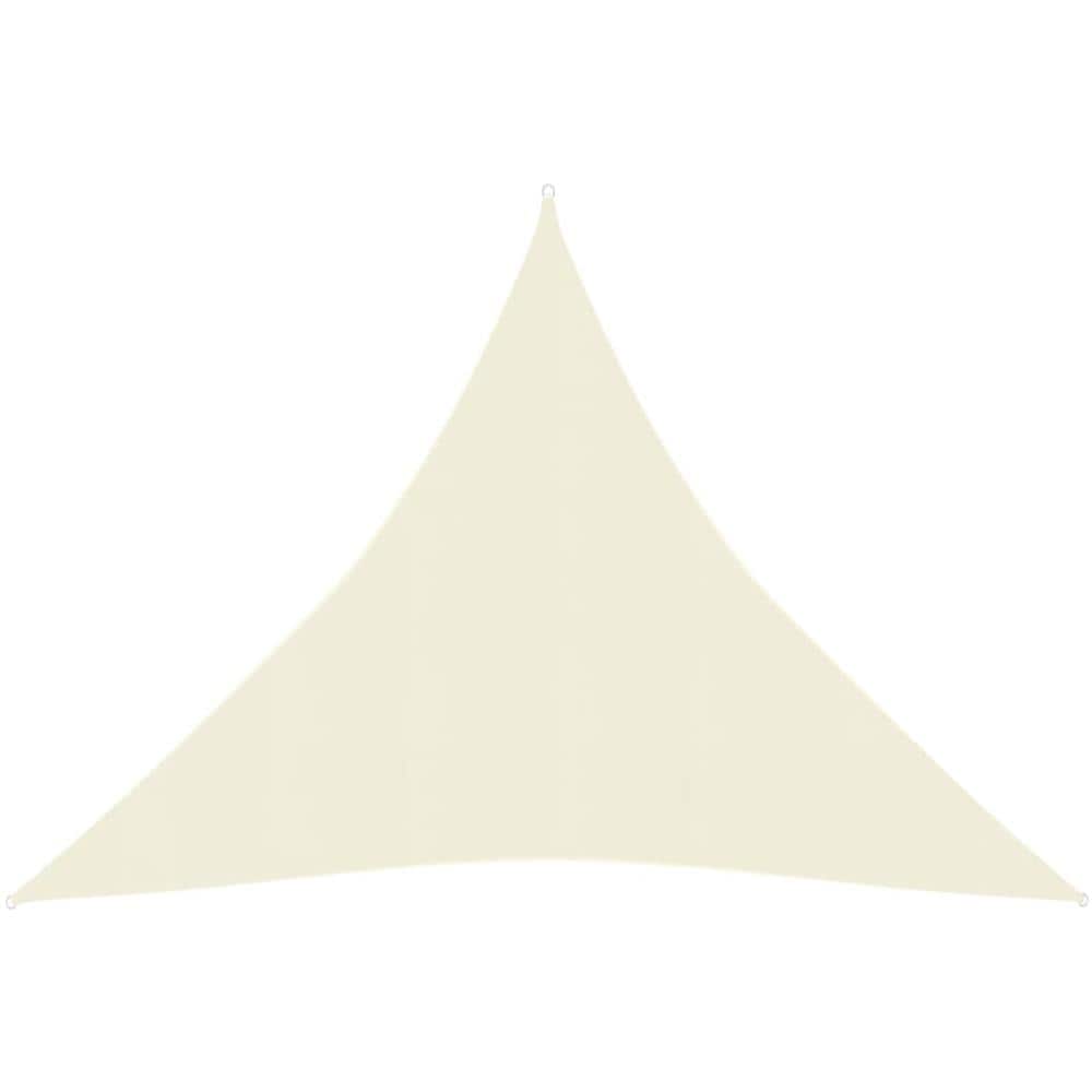 Vela Parasole 160 g / m² Crema 3x3x3 m in HDPE - Foto 1