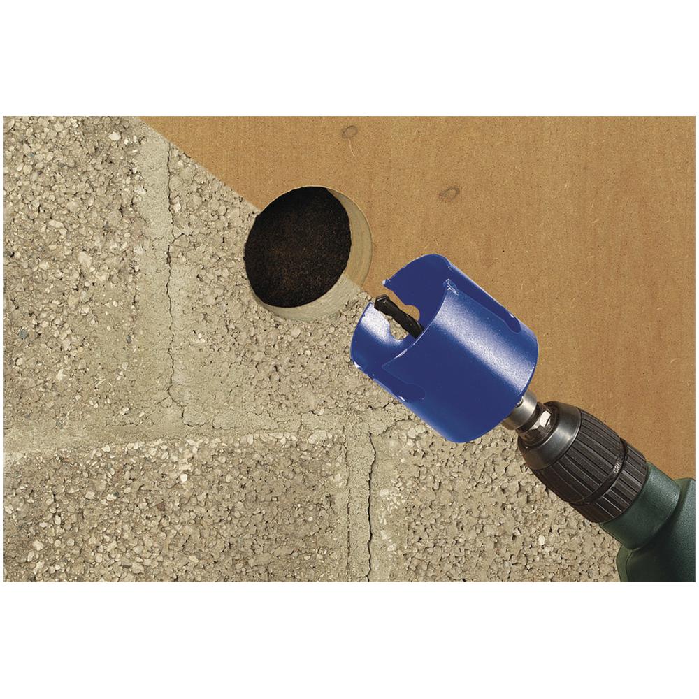5960000, Singolo, Drill, Mattone, Cartongesso, Plastica, Calcestruzzo poroso, Piastrella, Legno, Blu, Tungsten carbide tipped (TCT) , Attacco esagonale - Foto 4
