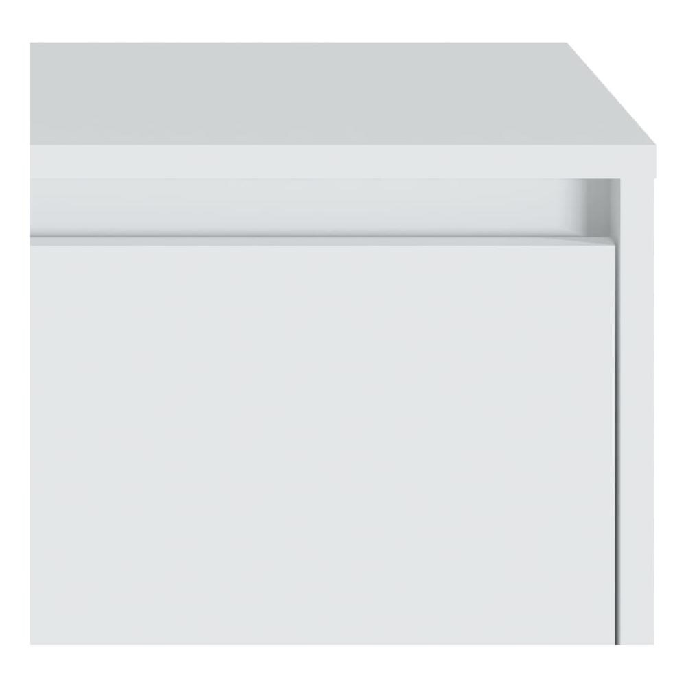 Comodini 2 pz Bianchi 45x34x44,5 cm in Truciolato - Foto 10
