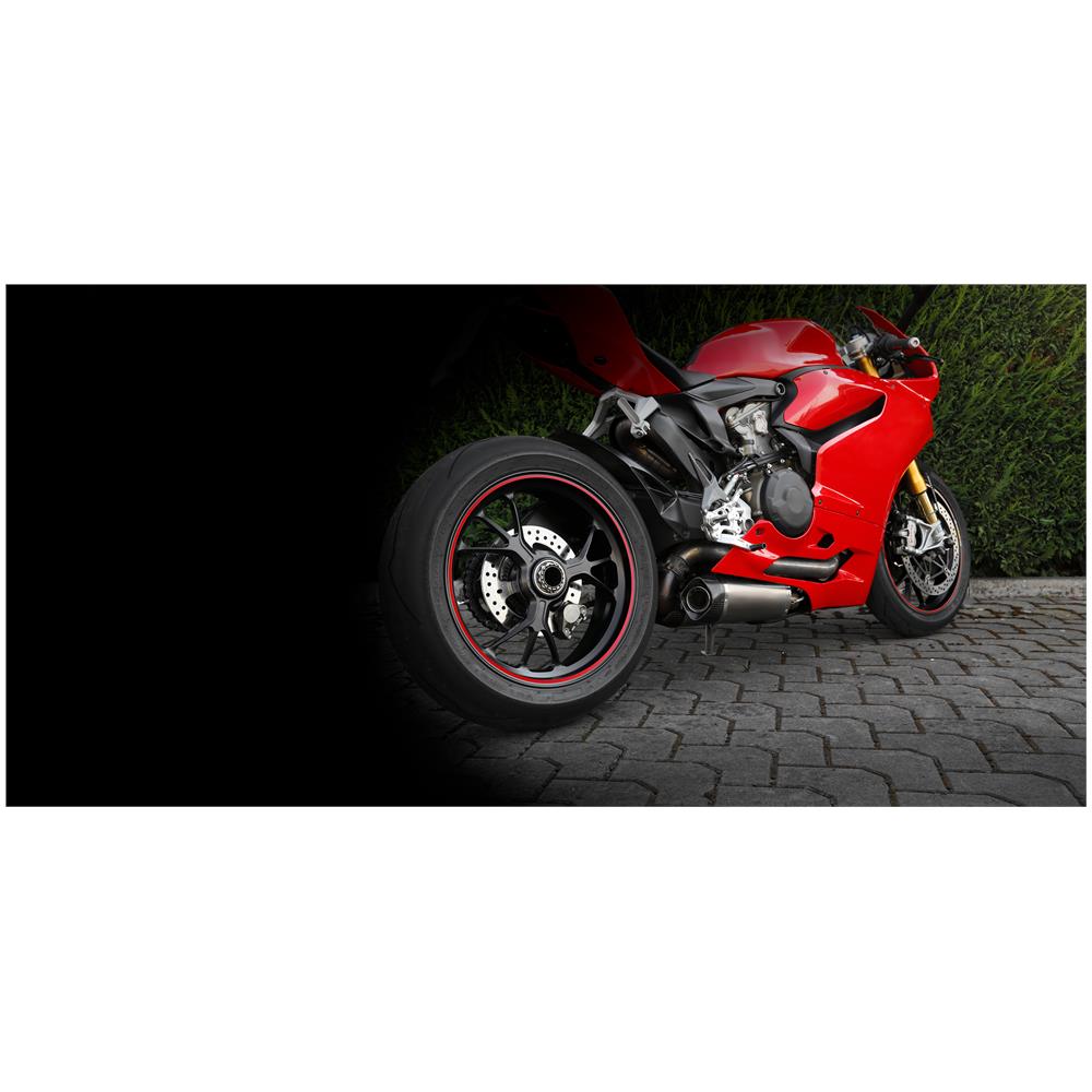 Wheel Stripe Racing, Profilo Adesivo Per Cerchi Ruota - Rosso - Foto 2