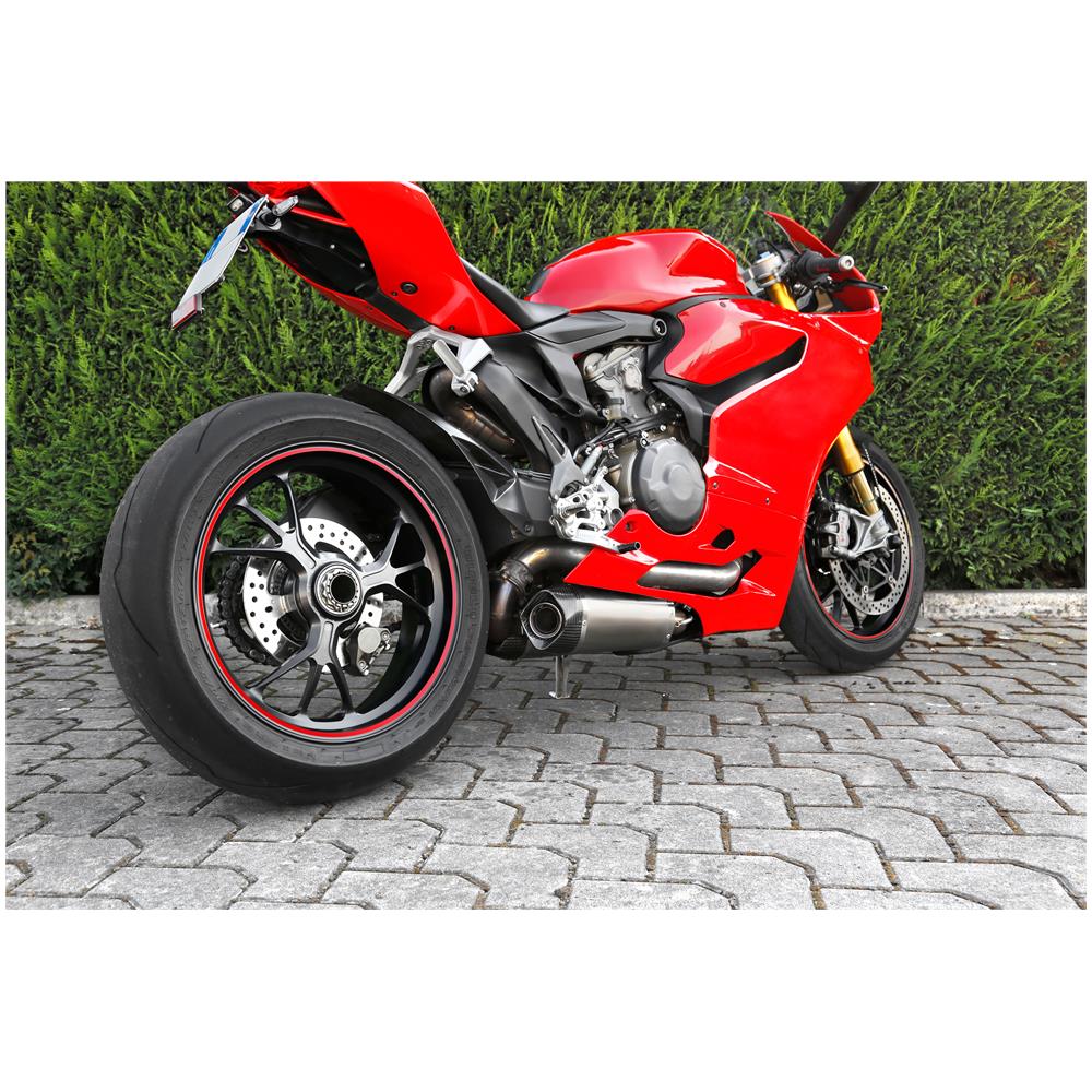 Wheel Stripe Racing, Profilo Adesivo Per Cerchi Ruota - Rosso - Foto 3