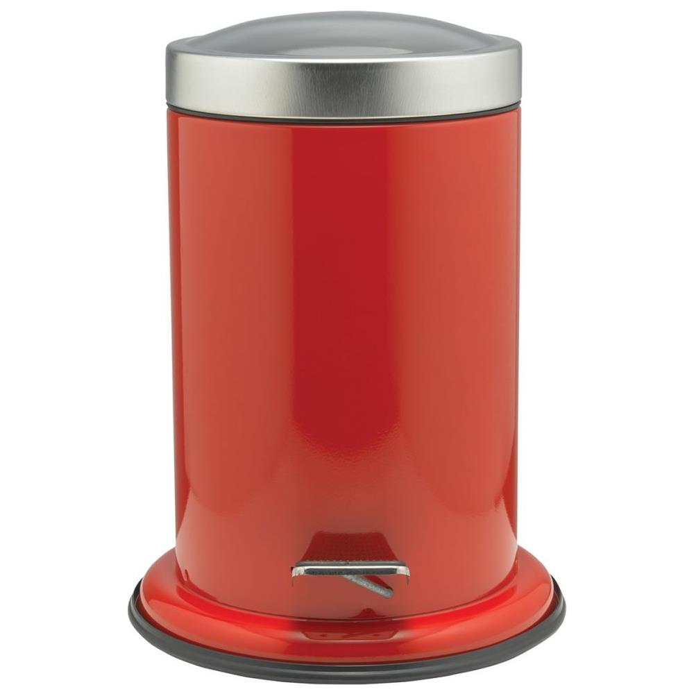 Cestino Con Pedale Acero Rosso 3 L 361732459 - Foto 1