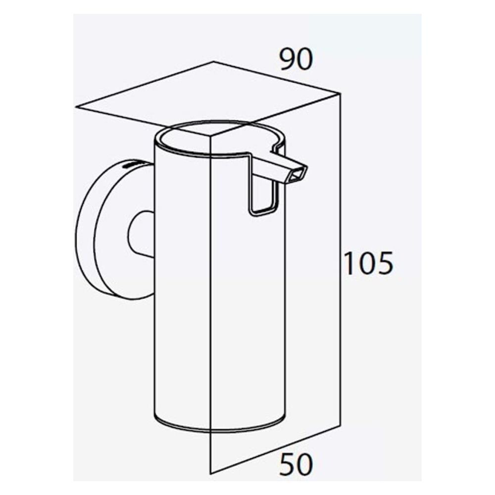 Dispenser Sapone Boston Xs Argento 305930946 - Foto 5