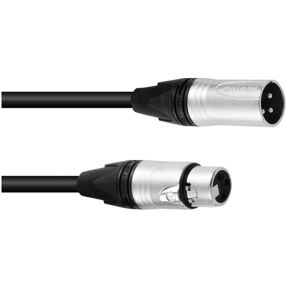Dmx Cable Xlr 3pin 3m Bk Neutrik - Foto 1