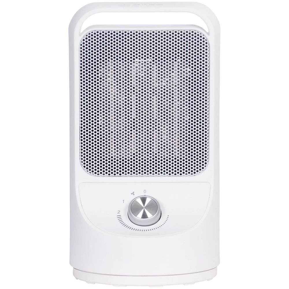 Termoventilatore Ceramico Oscillante 12 Livelli Livelli di Potenza 1500W Bianco - Foto 1