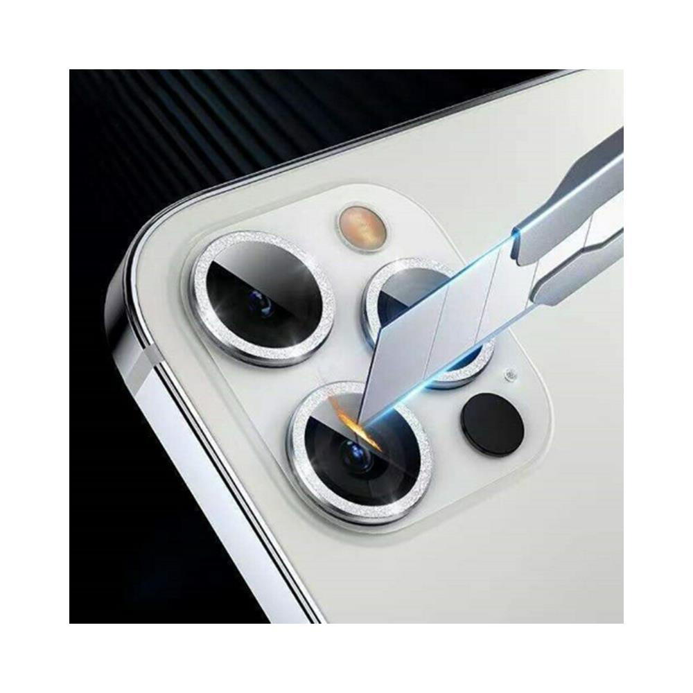 Copriobiettivo Glitterato Per Fotocamera Gold  Iphone 14 Pro Max - Foto 2