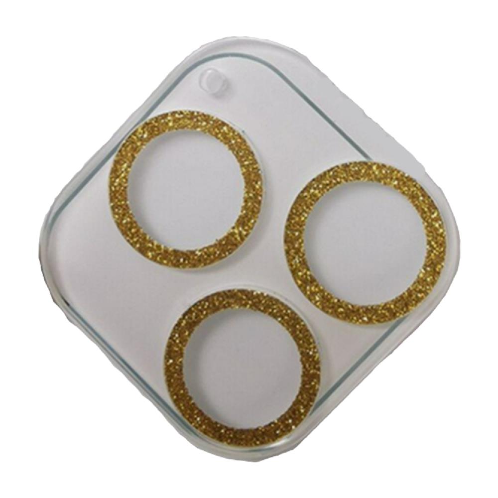 Copriobiettivo Glitterato Per Fotocamera Gold  Iphone 14 Pro Max - Foto 6