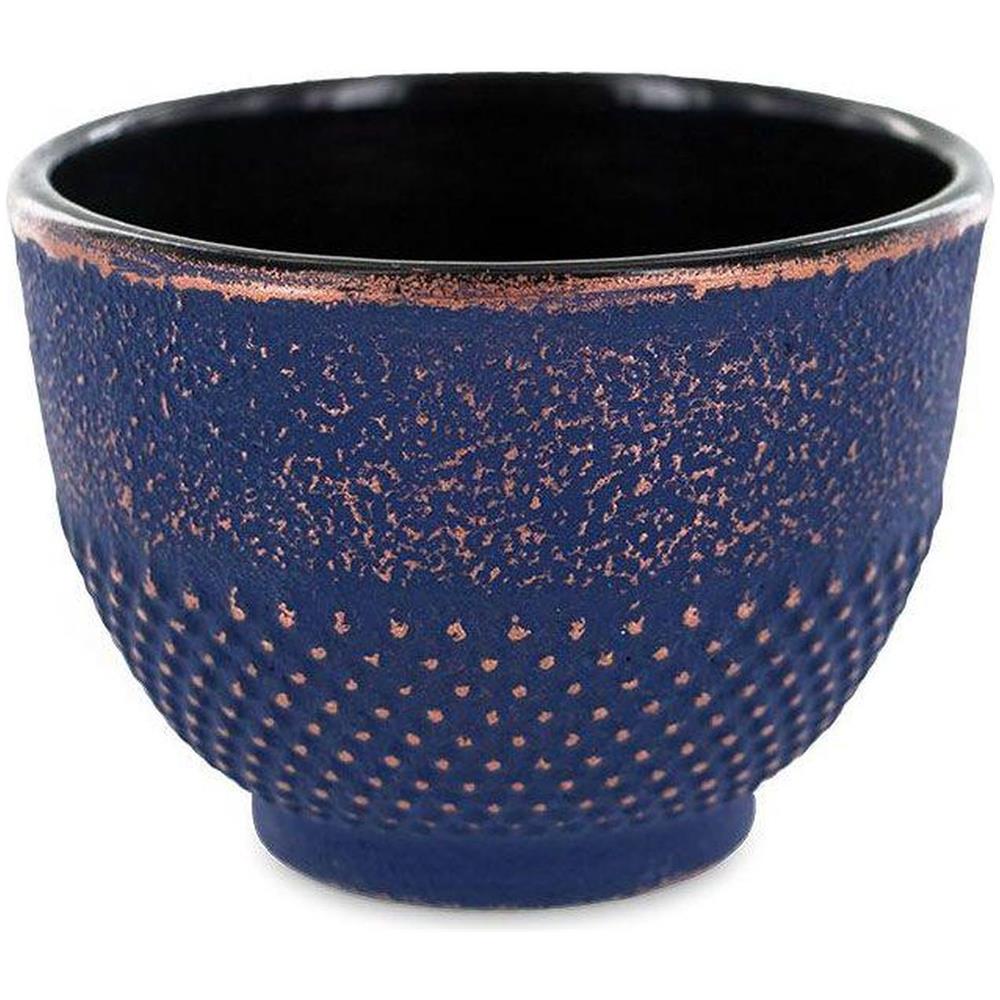 4 Tazze In Ghisa Blu E Bronzo 0,15 L - Foto 1