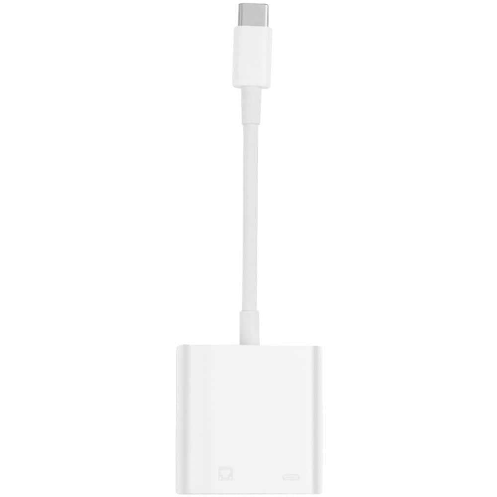 Adattatore Usb-c A Ethernet + Usb-c Carica E Connessione Internet Stabile Bianco - Foto 5