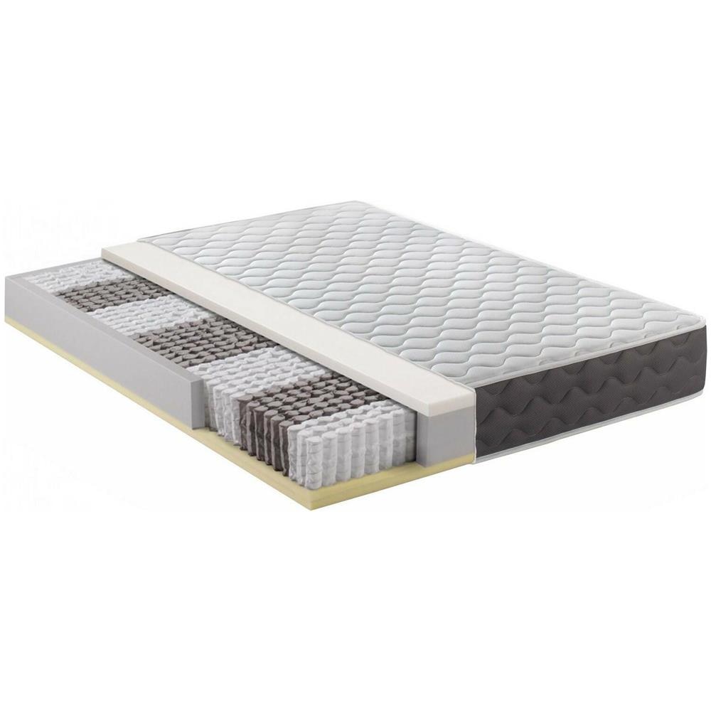 Materasso Piazza E Mezza Auriga, Materasso Memory Foam, Materasso Ergonomico, Materasso A Molle Insacchettate, 100% Made In Italy, 120x190xh28 Cm - Foto 4