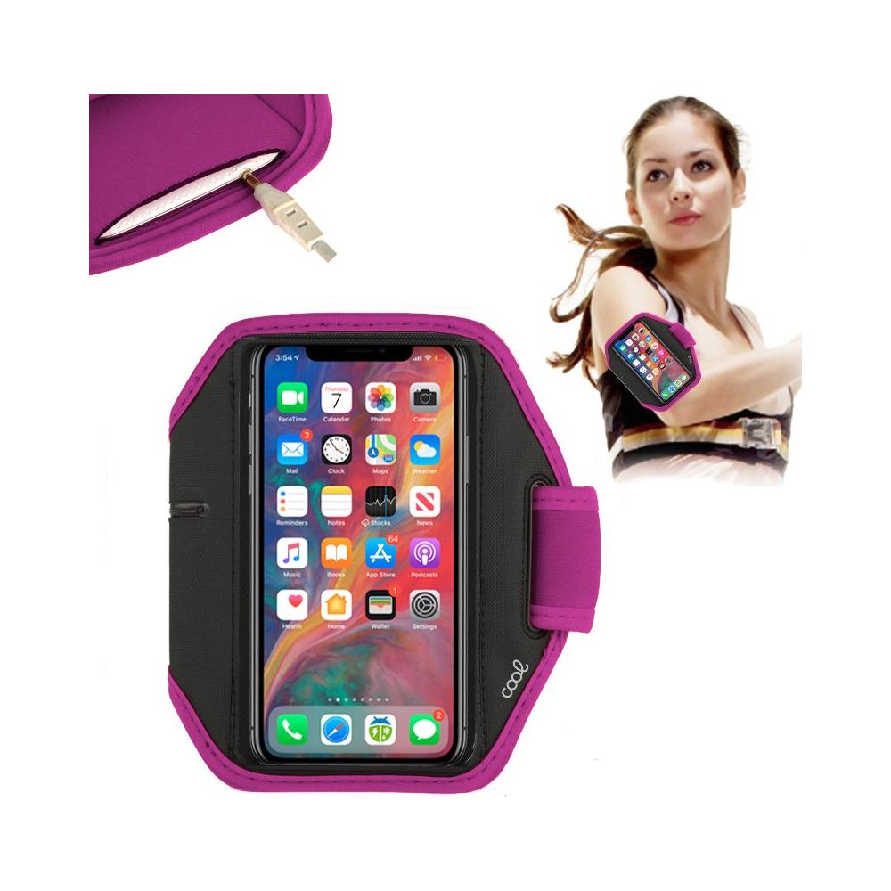 8434847060378 custodia 17 cm (6.7"") Fascia da braccio Nero, Rosa per Universal - Foto 2