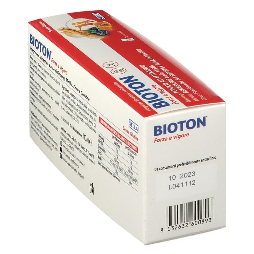 Bioton Ginseng Forza Vig 14 Flaconcini - Foto 1