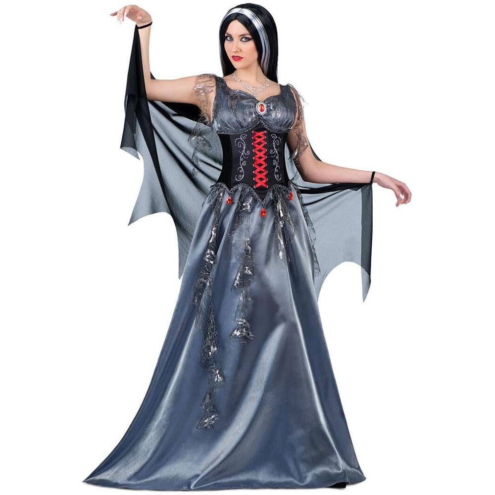 Costume da vampiro di mezzanotte, corsetto e mantello taglia S - Foto 1