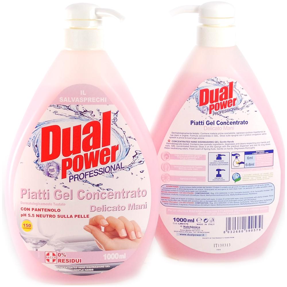 Gel Piatti Concentrato 1l Delicato Mani - Foto 1