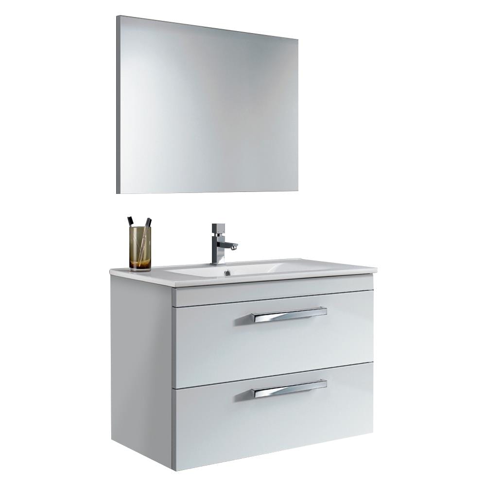 Set Mobile Aruba Completo Di Lavabo + Specchio 305161bo - Foto 1