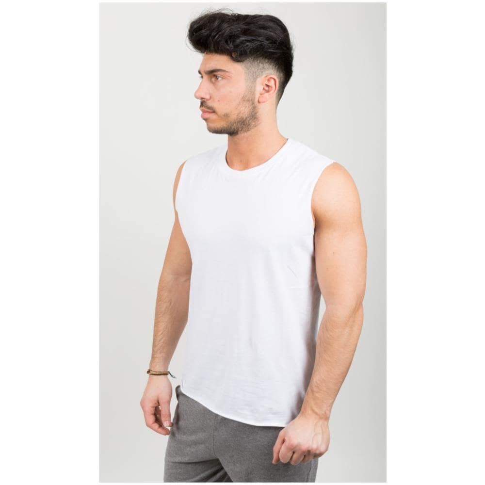 Canotta Uomo Smanicata Authentic Xxl Bianco - Foto 2