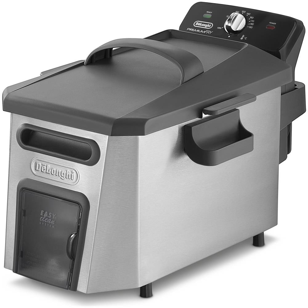 De’Longhi F 44510 CZ friggitrice Singolo 3 L Indipendente 3200 W Nero, Stainless steel - Foto 1