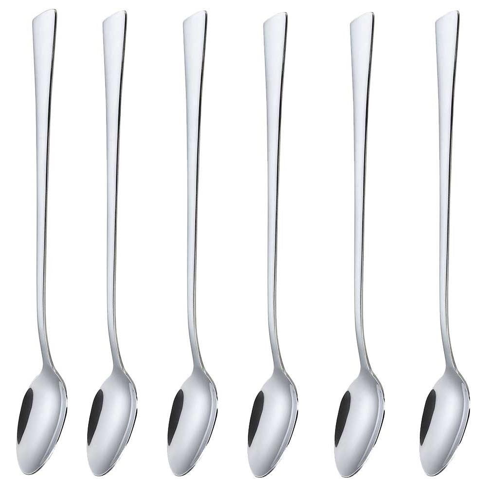 6 Cucchiaio Da Cocktail Per Dolci Latte Kh-1341 Gloss - Foto 1