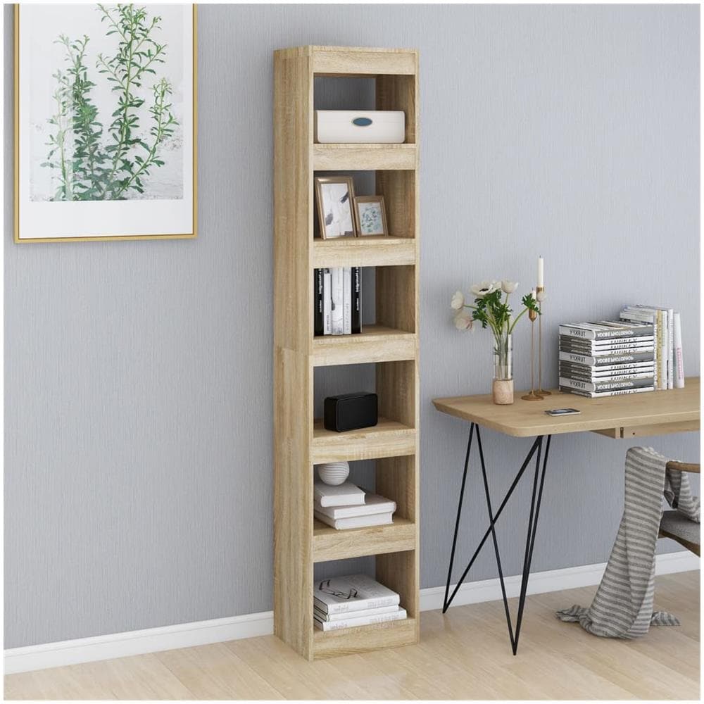 Libreria / divisorio Rovere Sonoma 40x30x198 Cm - Foto 3