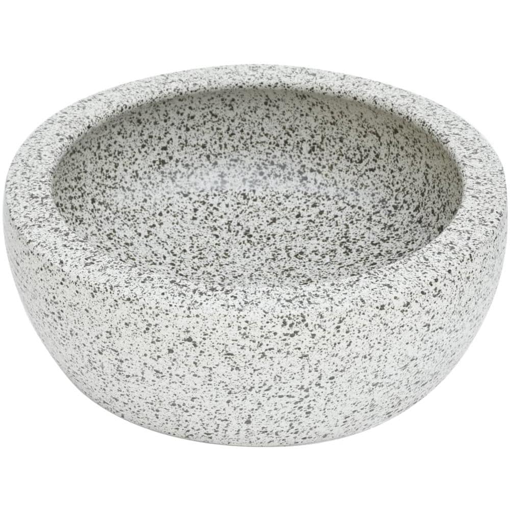 Lavabo Da Appoggio Grigio Rotondo F41x14 Cm Ceramica - Foto 3
