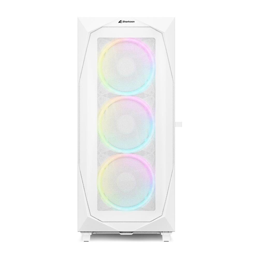 Case REV300 Tower ATX EATX micro ATX Mini-ITX 3 Porte USB 3.2 Colore Bianco (Finestrato) - Foto 2