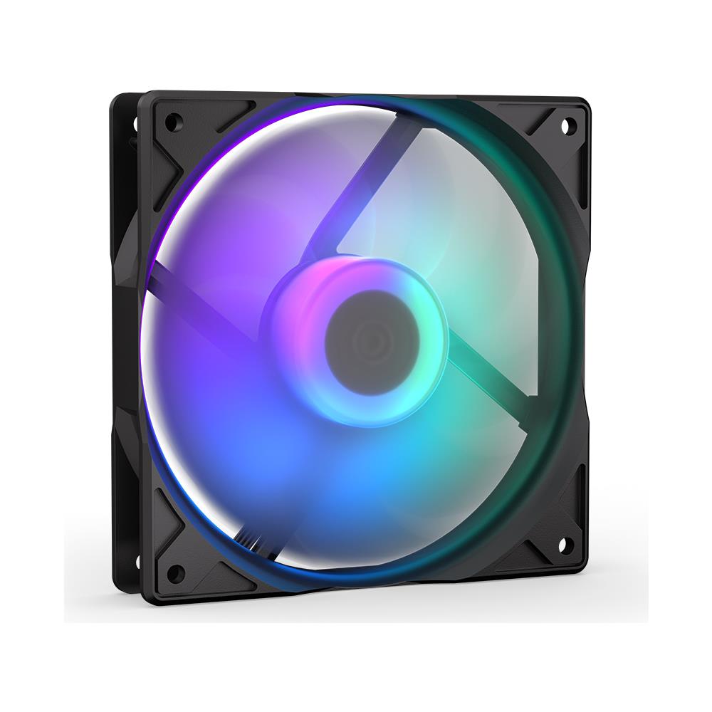 Stratus 120 PWM ARGB Case per computer Ventilatore 12 cm Nero 1 pz - Foto 17