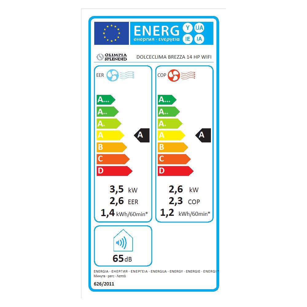 Condizionatore Portatile con Pompa di Calore 13000 Btu / h Classe A / A++ - Foto 2