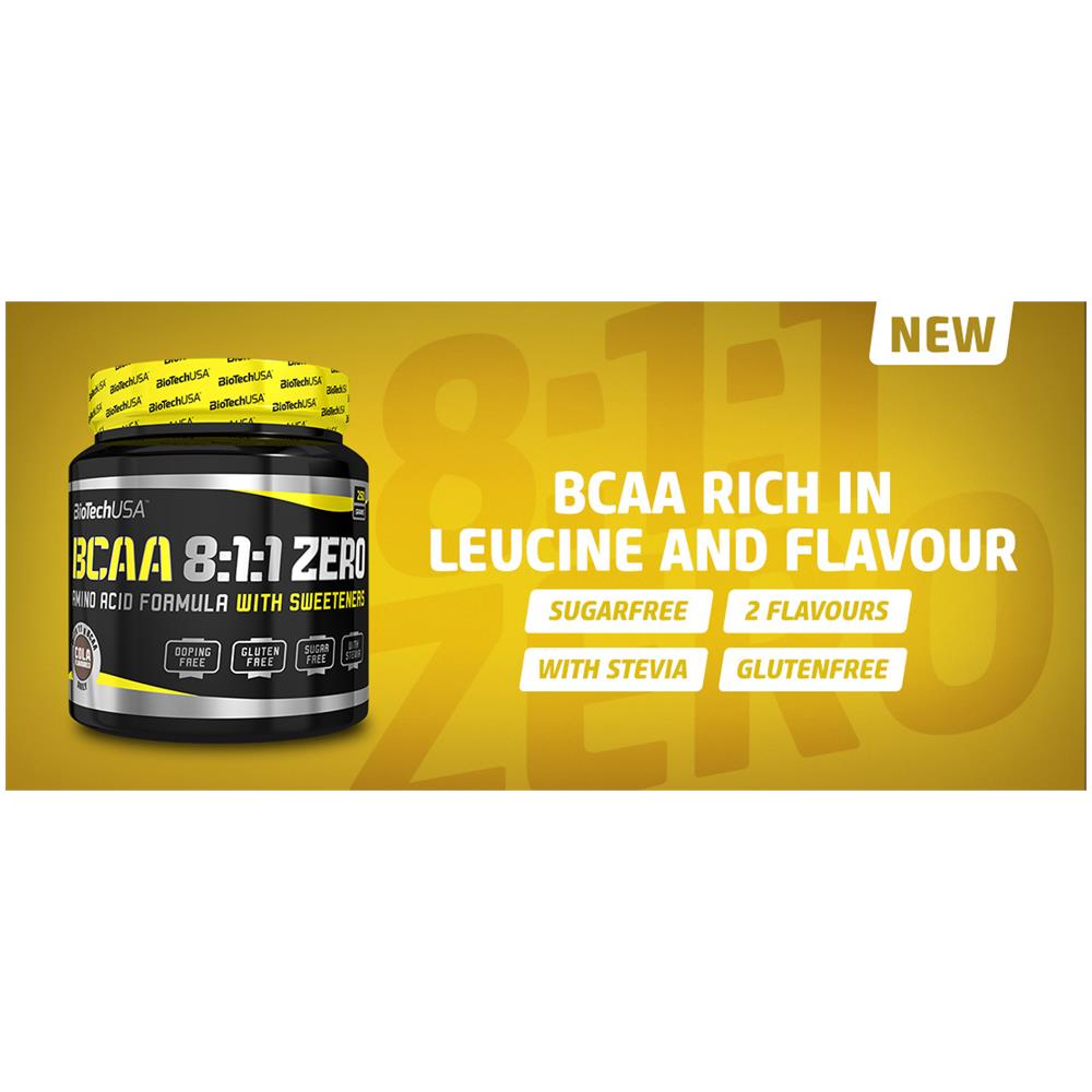 Bcaa 8:1:1 Zero 250g Polvere Aminoacidi Ramificati Rapporto 811 - Foto 2