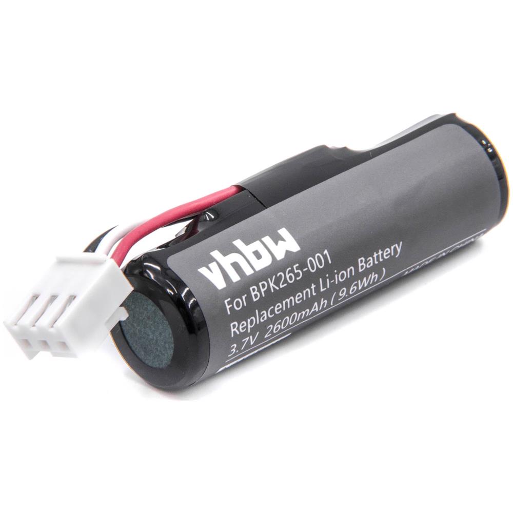 GBT4100-HC per Scanner codici a barre Datalogic Gryphon GBT4100 GM4100,GM4100-BK-910 come 128000894 vhbw Li-Ioni Batteria 2600mAh GBT4100-BK 3.7V