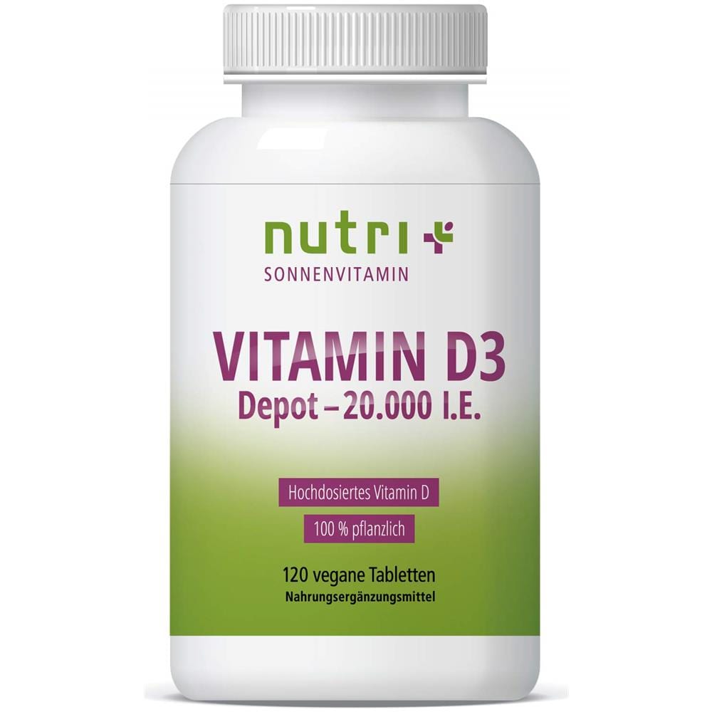 D3 + K2 Vegan - Alta Dose - Deposito Di Vitamina D Dal Lichene (1000 Ui 25 ? g) - Verdura - Colecalciferolo - Menaquinone Mk7 Tutto Trans - 120 Compresse D3k2 (k2vital Von Kappa)  - Foto 1