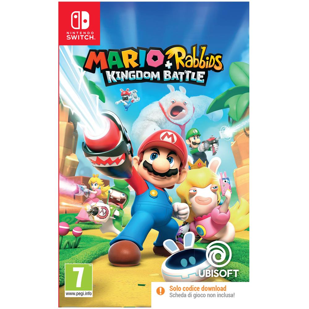 Switch - Mario+Rabbids Kingdom Battle Code in a Box (CIAB)  - Foto 1