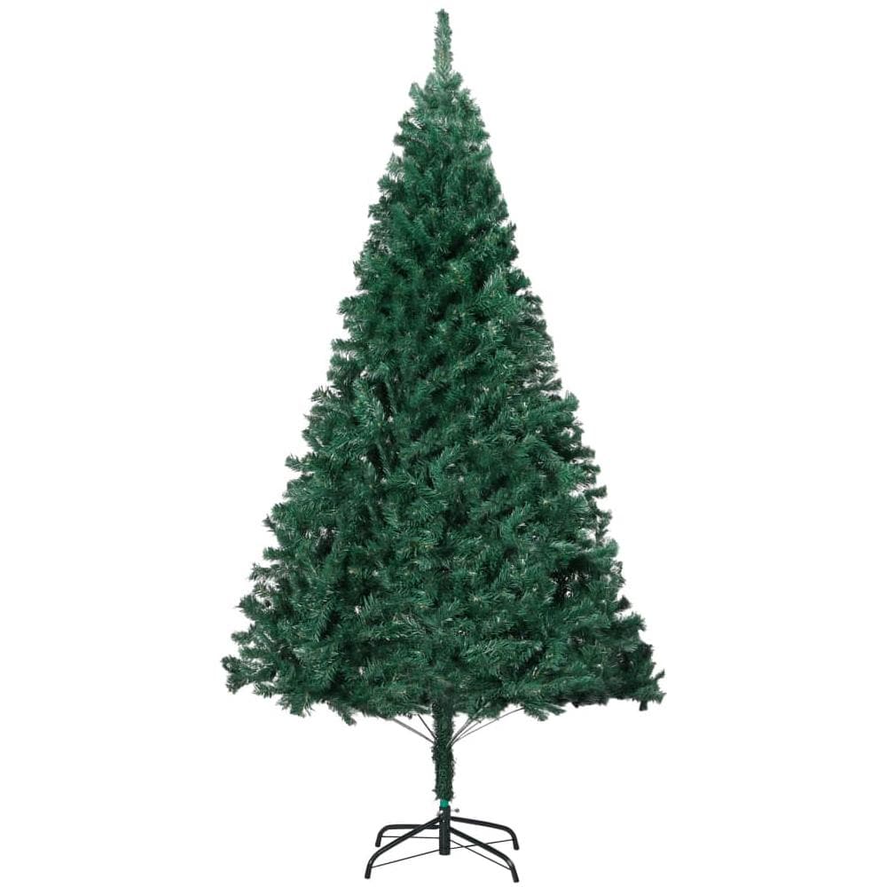 Albero di Natale Artificiale con Rami Spessi Verde 210 cm PVC - Foto 2