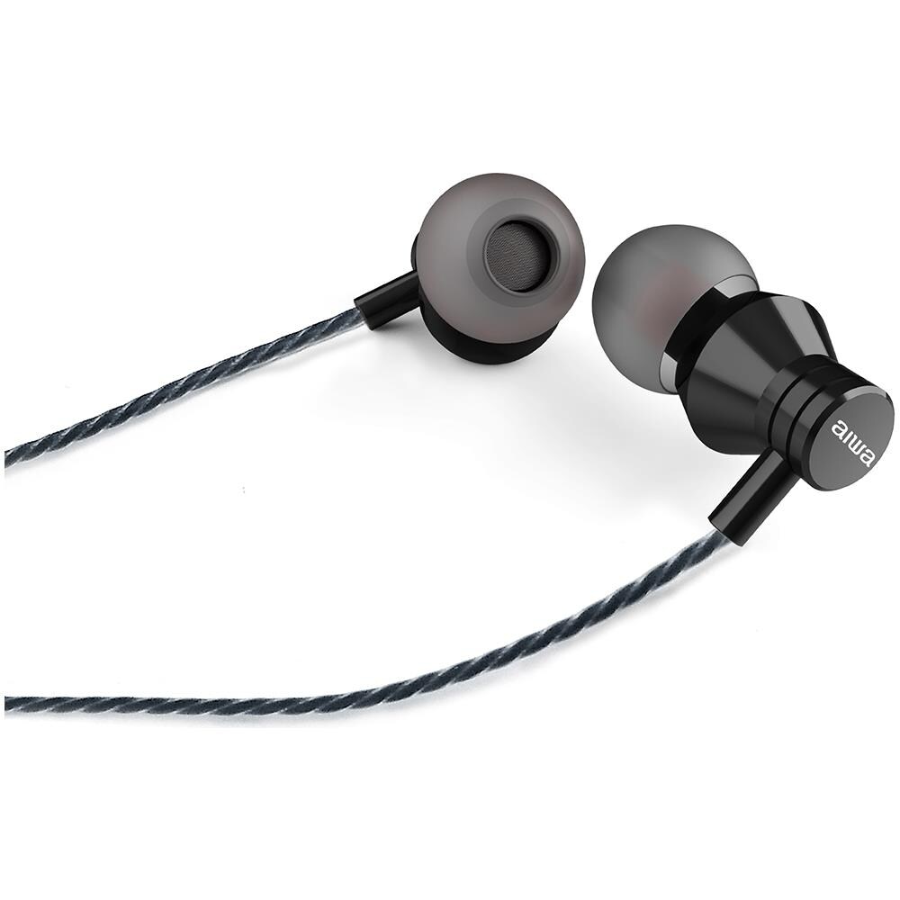 Headphones Micro Estm-50bk Black In-ear / jack 3.5 Mm Plate. gold / cable 120cm / micro Estm-50bk (estm-50bk)  - Foto 2