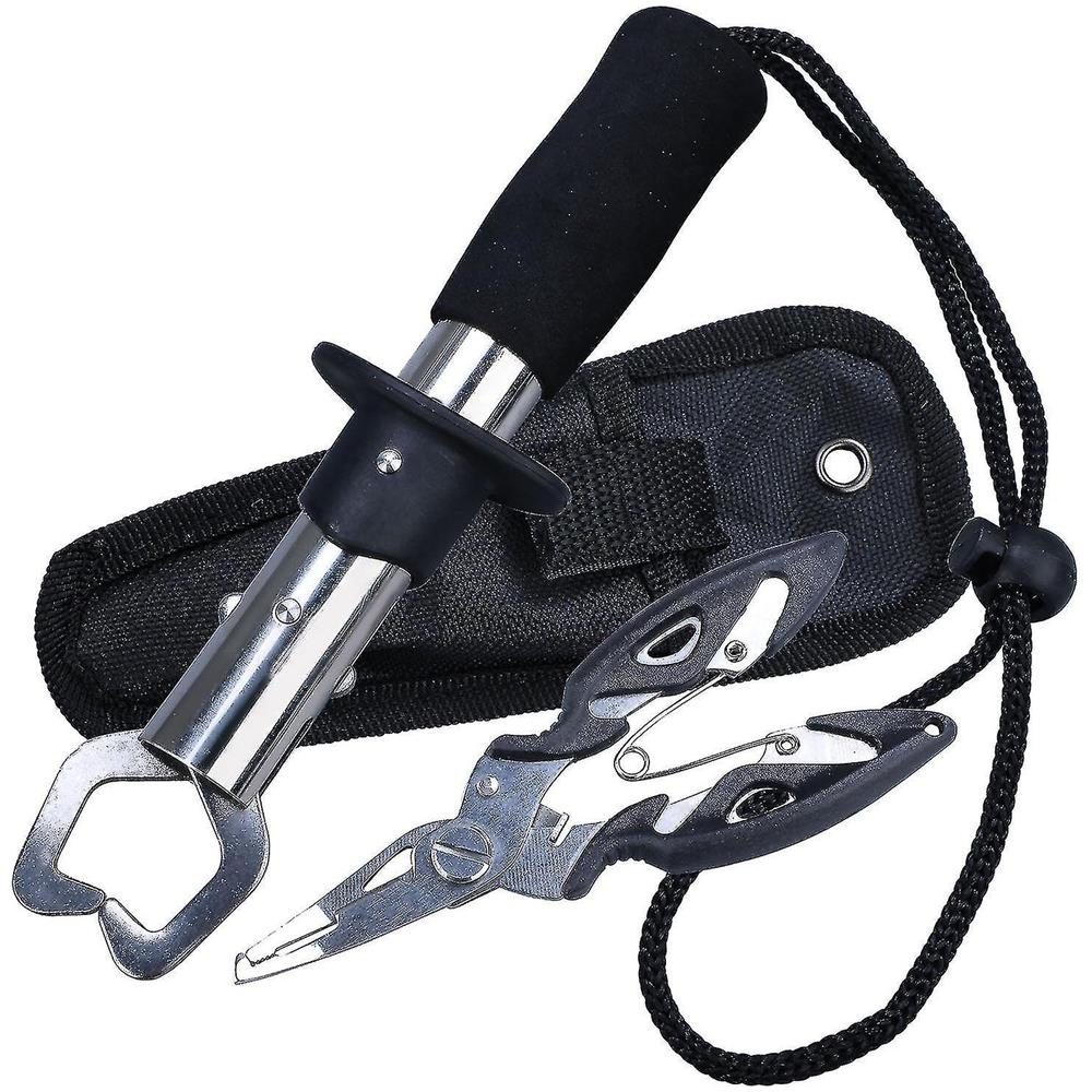 LWANFEI Cordino Portapinze Da Pesca Retrattile 15 Cm – Con Moschettone, Fissaggio Per Pinze E Attrezzi, Antismarrimento