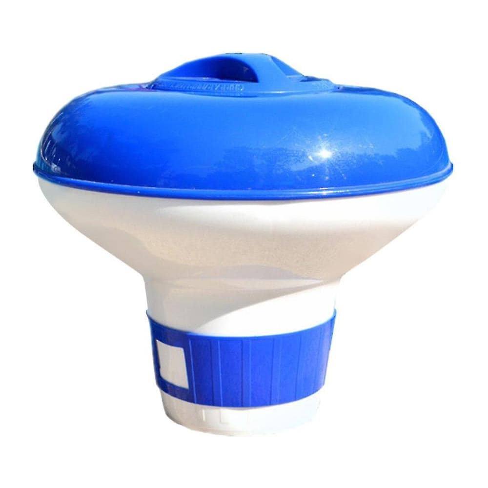 Dispenser Di Cloro Galleggiante Solare Per Piscina Con Luci LED Colorate - Controllo A Pulsante, Capacità 4 Dischi, Rilascio Regolabile - 2
