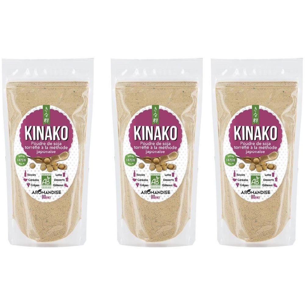 Polvere Di Soia Tostata Biologica Kinako 600 G - Foto 1
